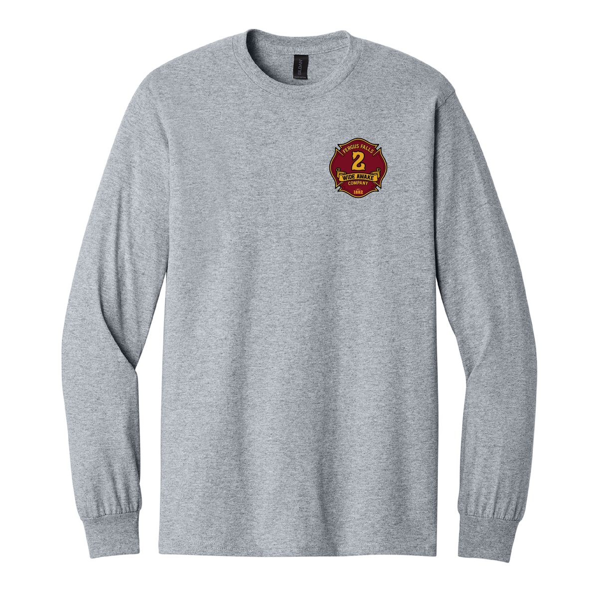 FFFD COMPANY Gildan® Heavy Cotton™ 100% Cotton Long Sleeve T-Shirt (5400)