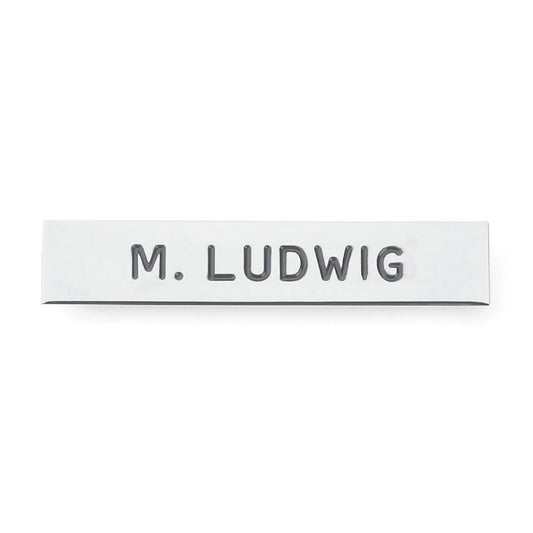 WFPD Name Tag 2 1/2" x 1/2" One Line (J1)