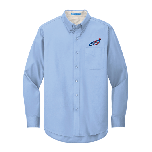 FM Ready Wheels Port Authority® Long Sleeve Easy Care Shirt (S608)
